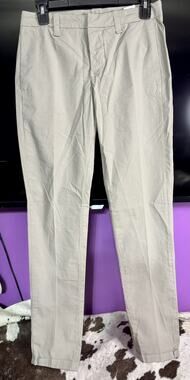 Dondup Slim Pants Grey Size 30 Made in Italy 32 Inseam NWT